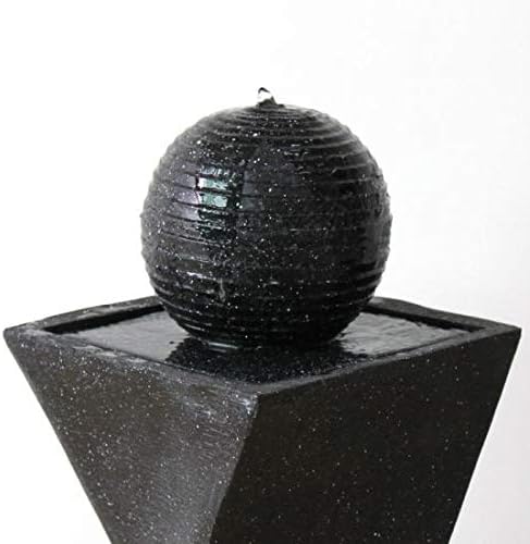 Solarbrunnen mit LED