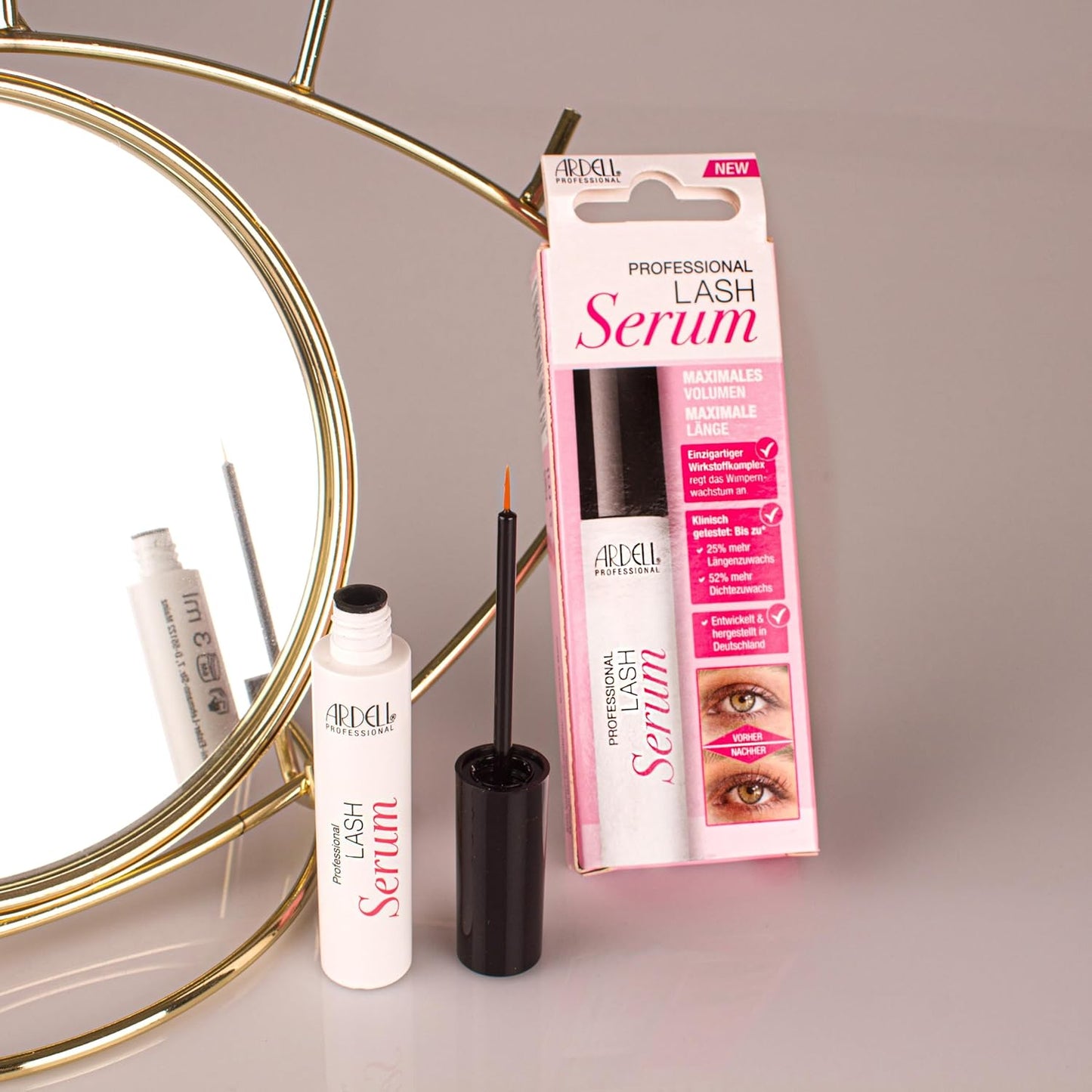 Wimpernserum mit Panthenol & Caffein