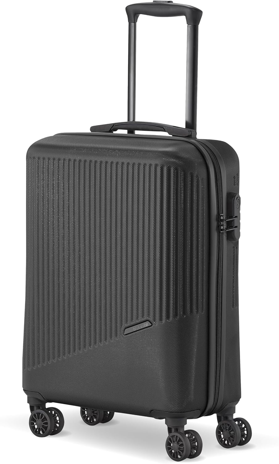 4-Rad Handgepäck Trolley, Trolley Handgepäck (55 cm) Schwarz