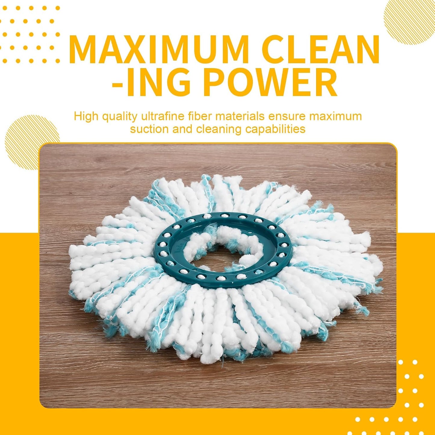 Ersatzkopf-Set für Clean Twist Disc Mop