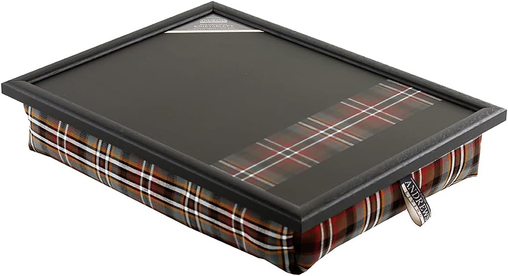 Kariertes Knietablett im Schottenkaro-Design, Scott Weathered (Stripe)