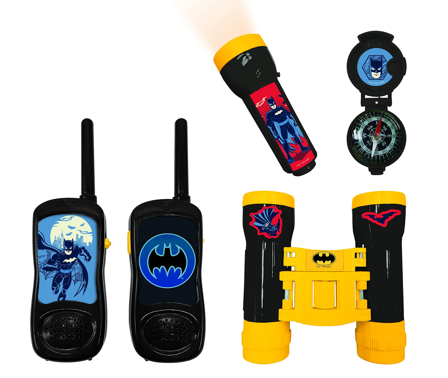 Batman Abenteurer-Set für Kinder mit Walkie-Talkies, Batman