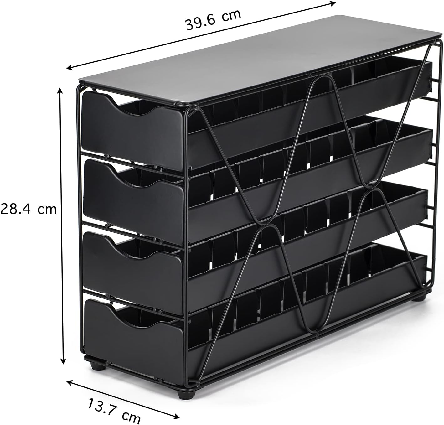 Kaffeepad-Halter für Nespresso Vertuoline, 4 Tier
