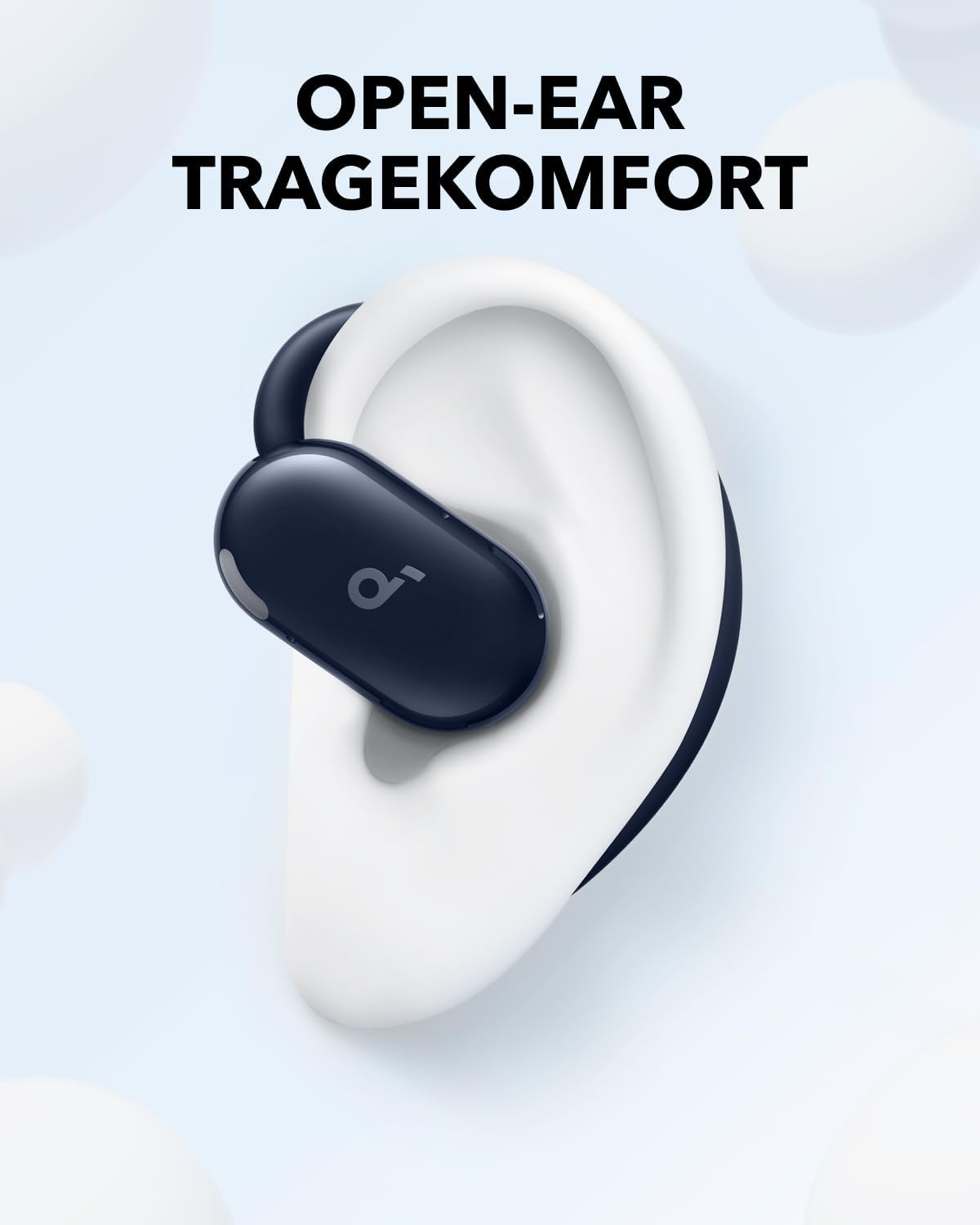 Open-Ear Kopfhörer V20i mit verstellbaren Ohrhaken, Blue