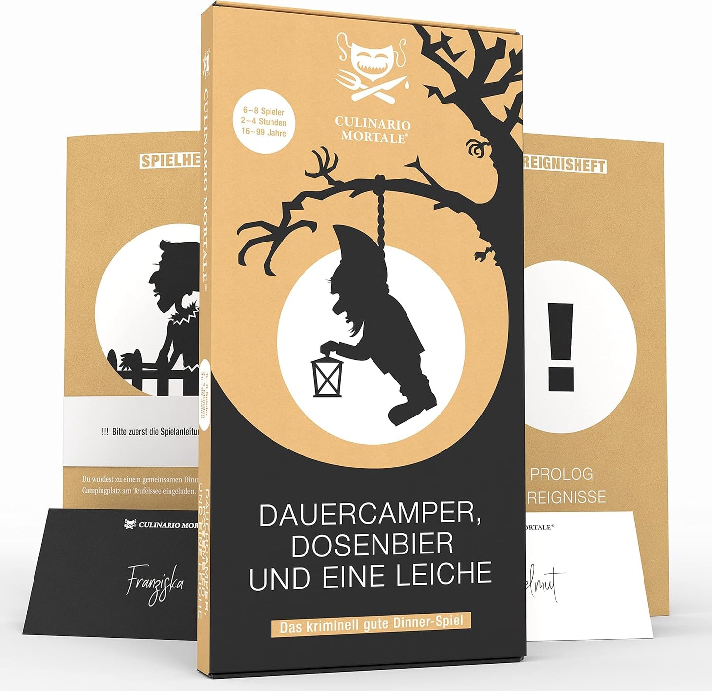 Dauercamper, Dosenbier und eine Leiche - Krimidinner