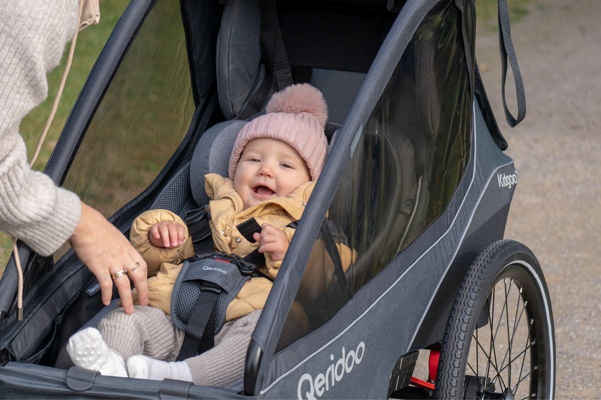 Ergonomische Baby-Hängematte für Fahrradanhänger