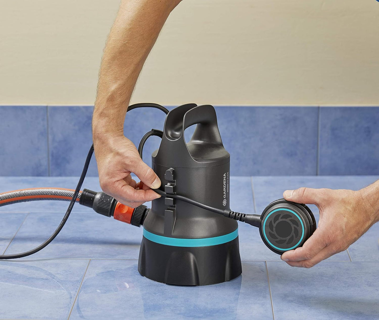 09030-20 Tauchpumpe 9000, bis zu 9.000 l/h - Schwimmerschalter