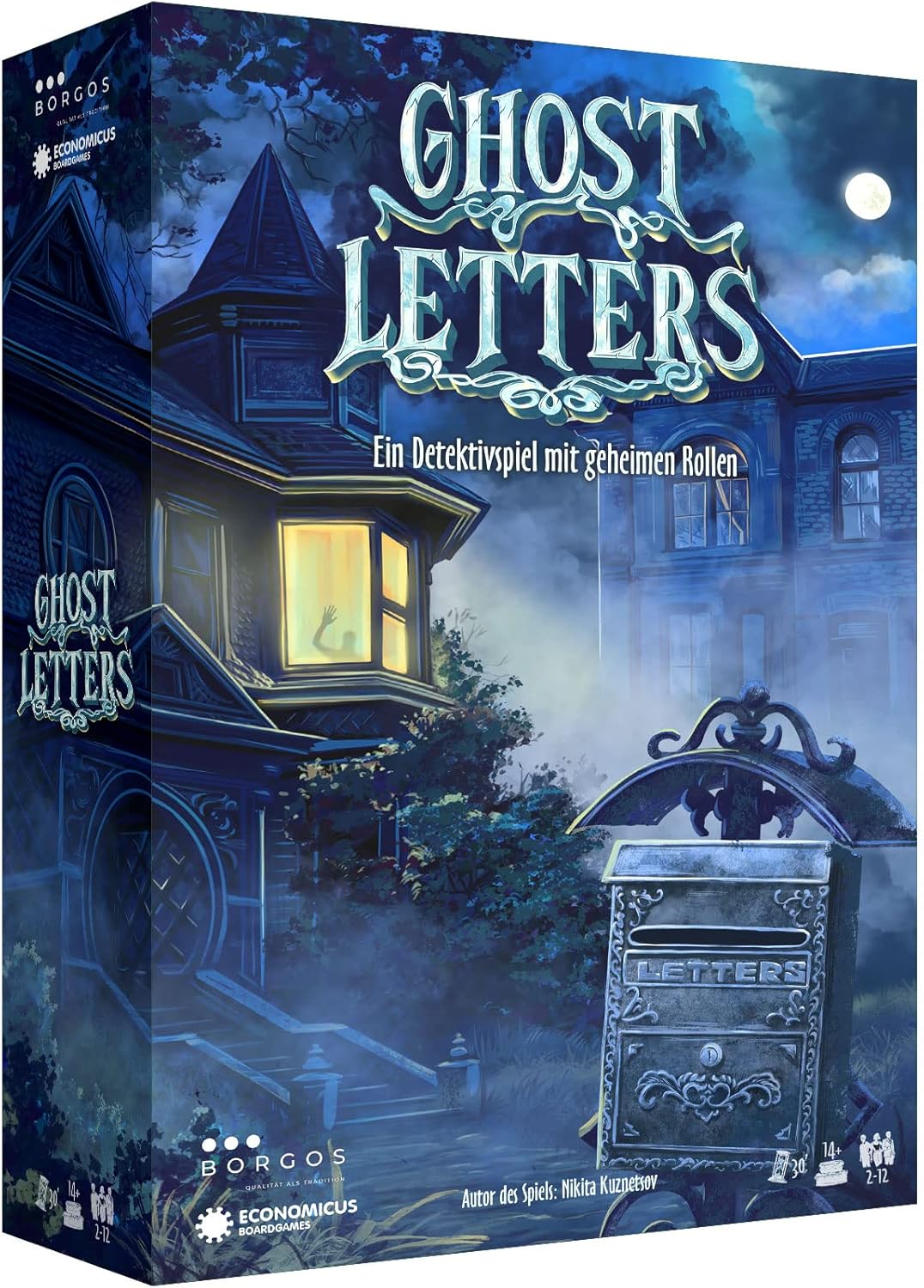 Ghost Letters Krimispiel mit geheimen Rollen ab 14, Deutsch