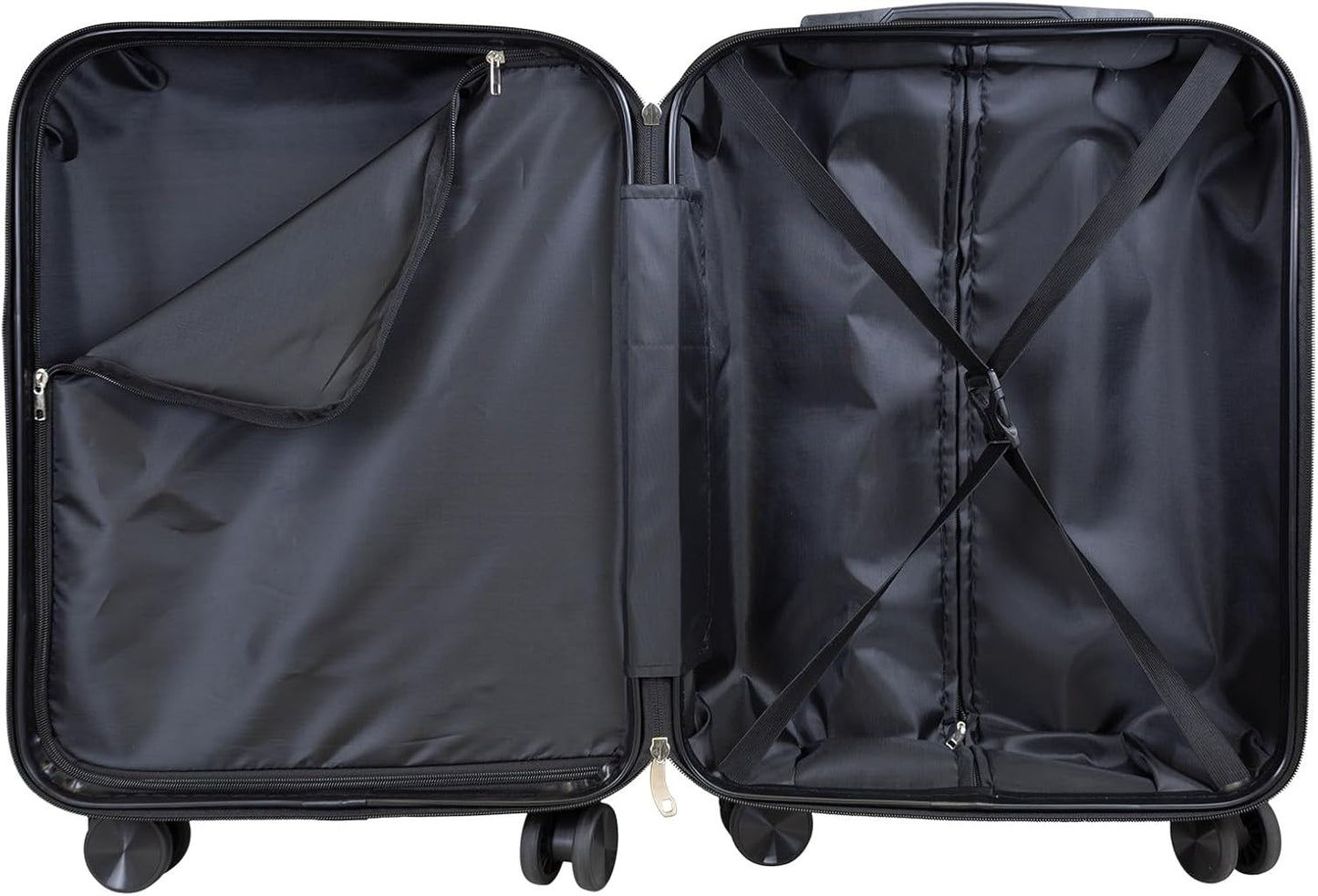 Reisekoffer Hartschale 75 cm mit Zahlenschloss, Rot Reisekoffer - Grösse L