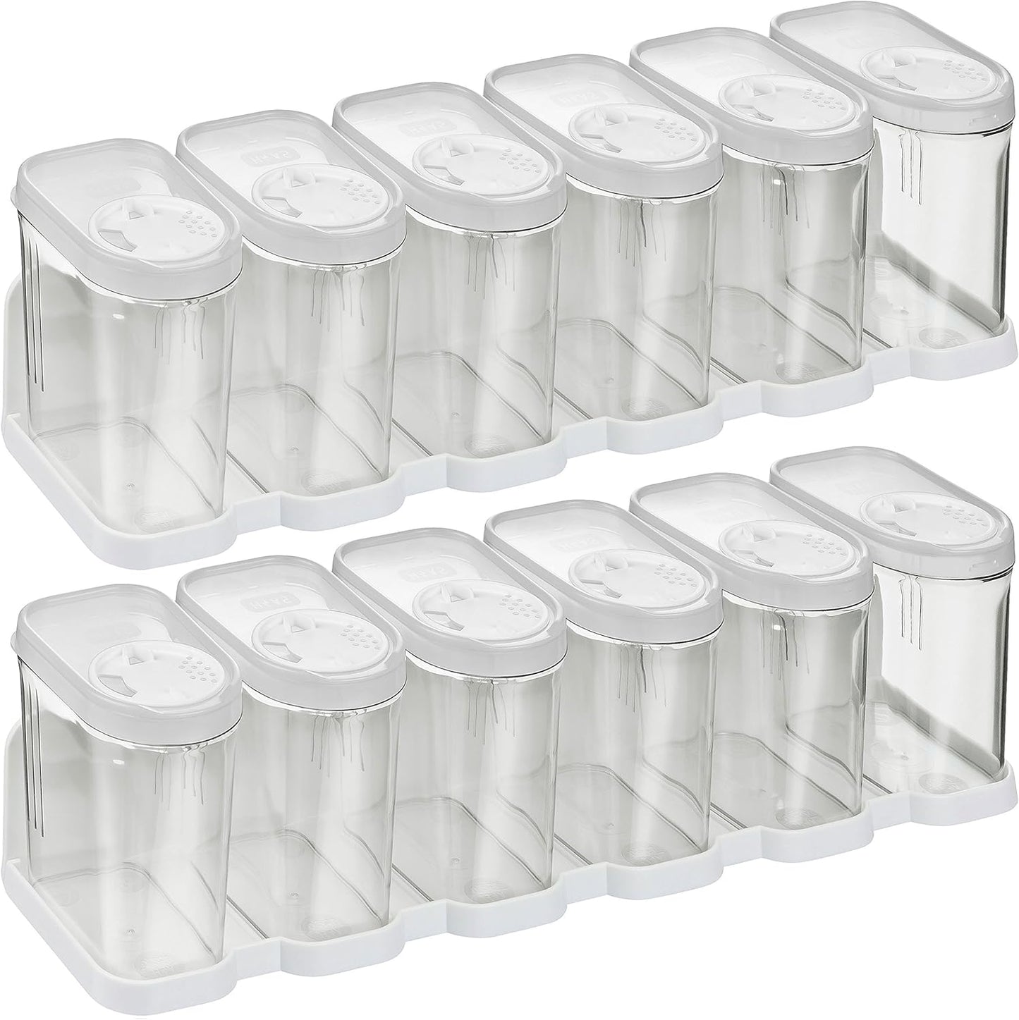 Streudosenset, 0,25l (12 pièces et 2 étagères) Weiss