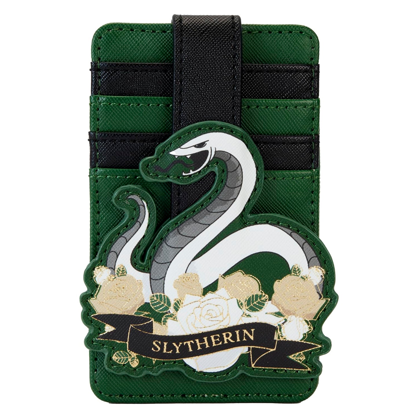 Kartenétui im Slytherin-Design