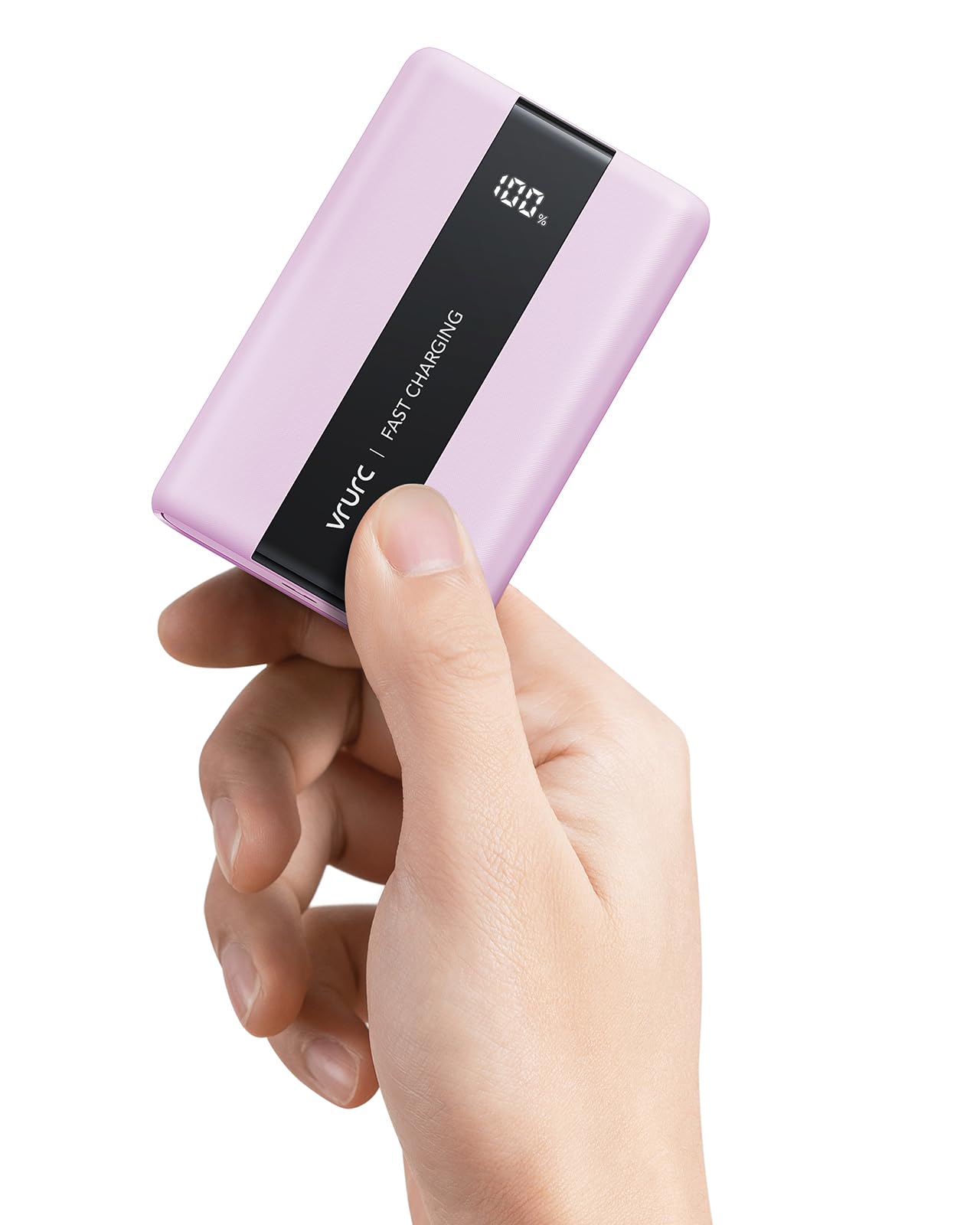 T2055 Powerbank mit Schnellladefunktion und 6 Ports, Lila