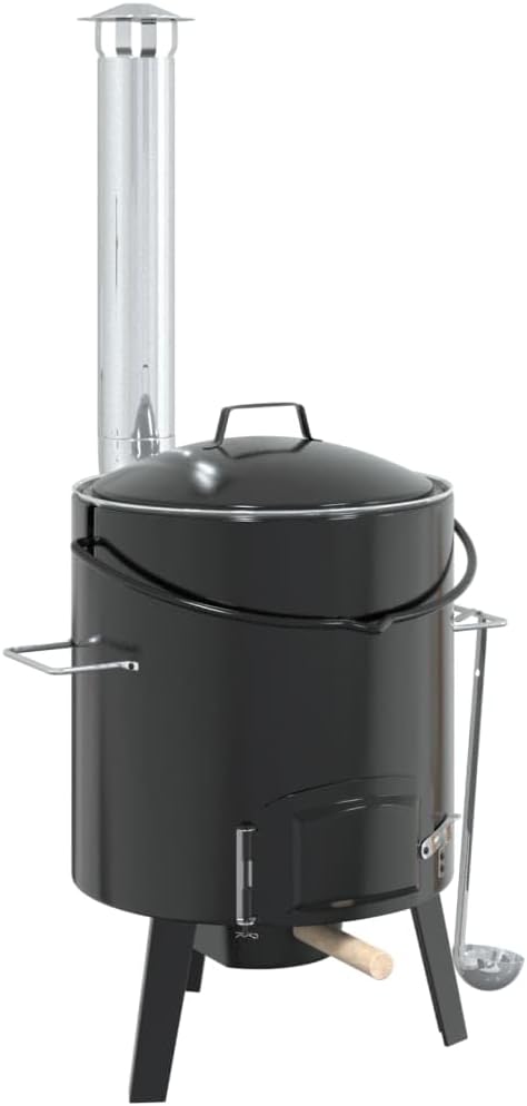 Gulaschkanone mit Rauchabzug