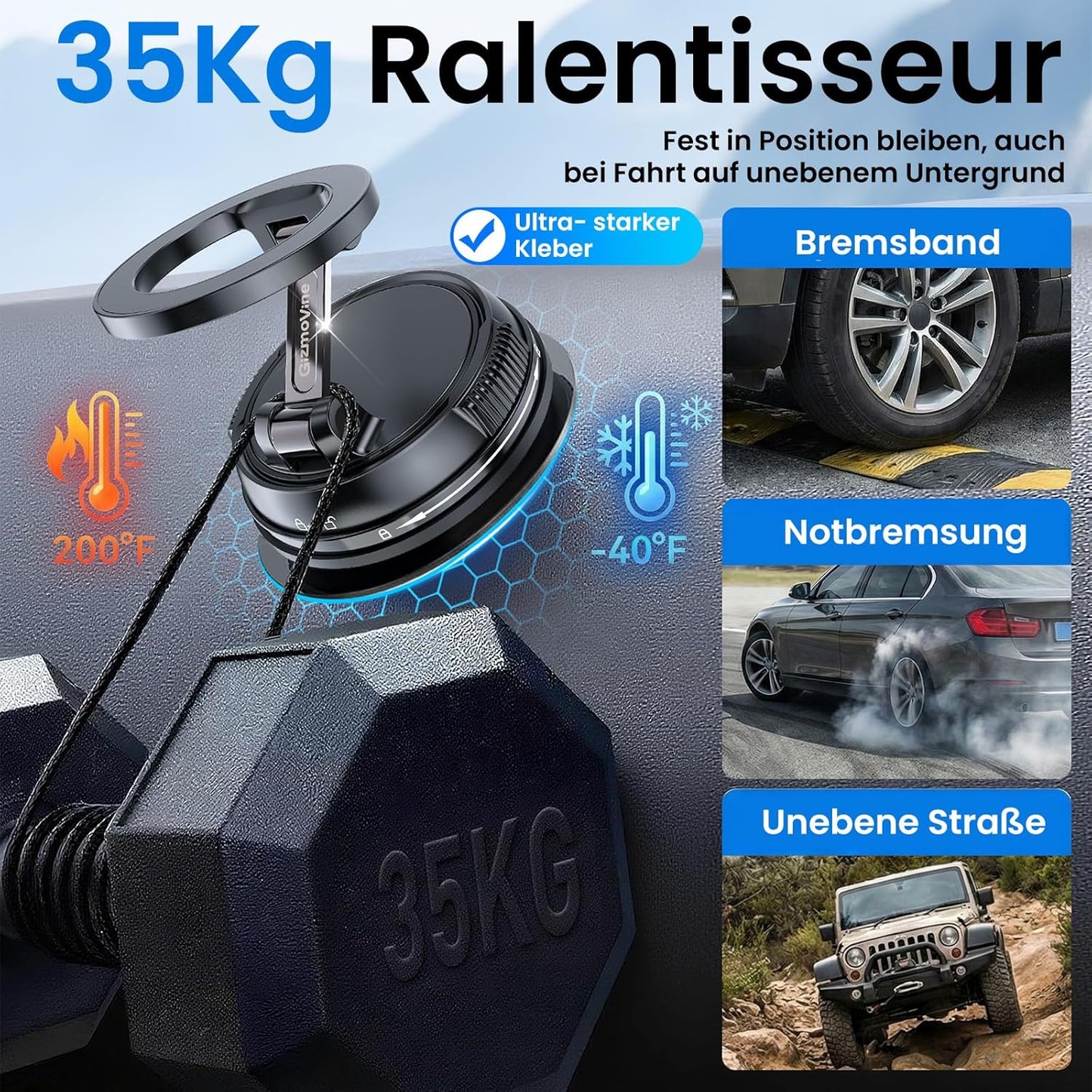 Magnetische Auto-Handyhalterung