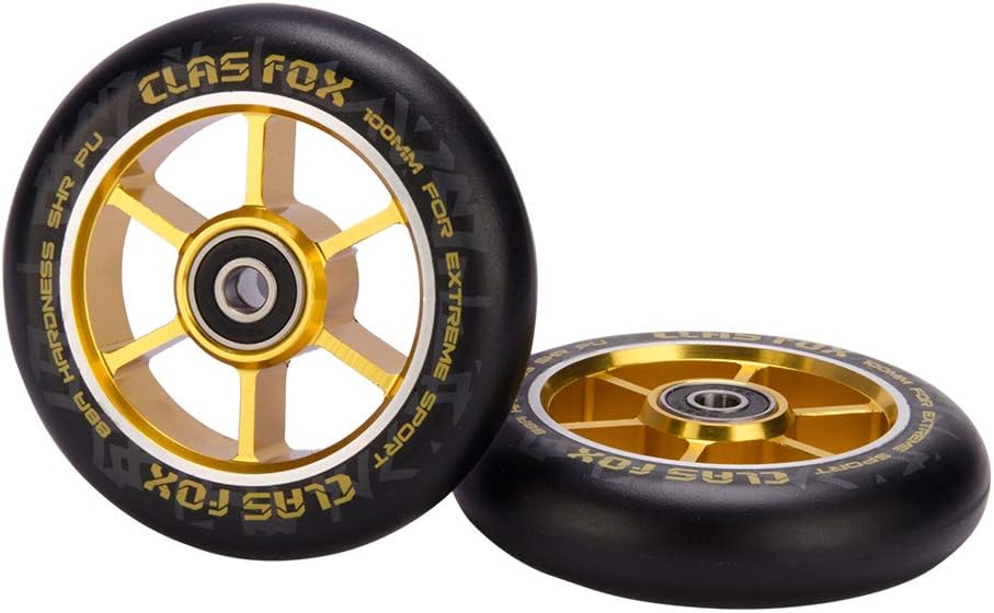 Pro Stunt Scooter Rollen, gold