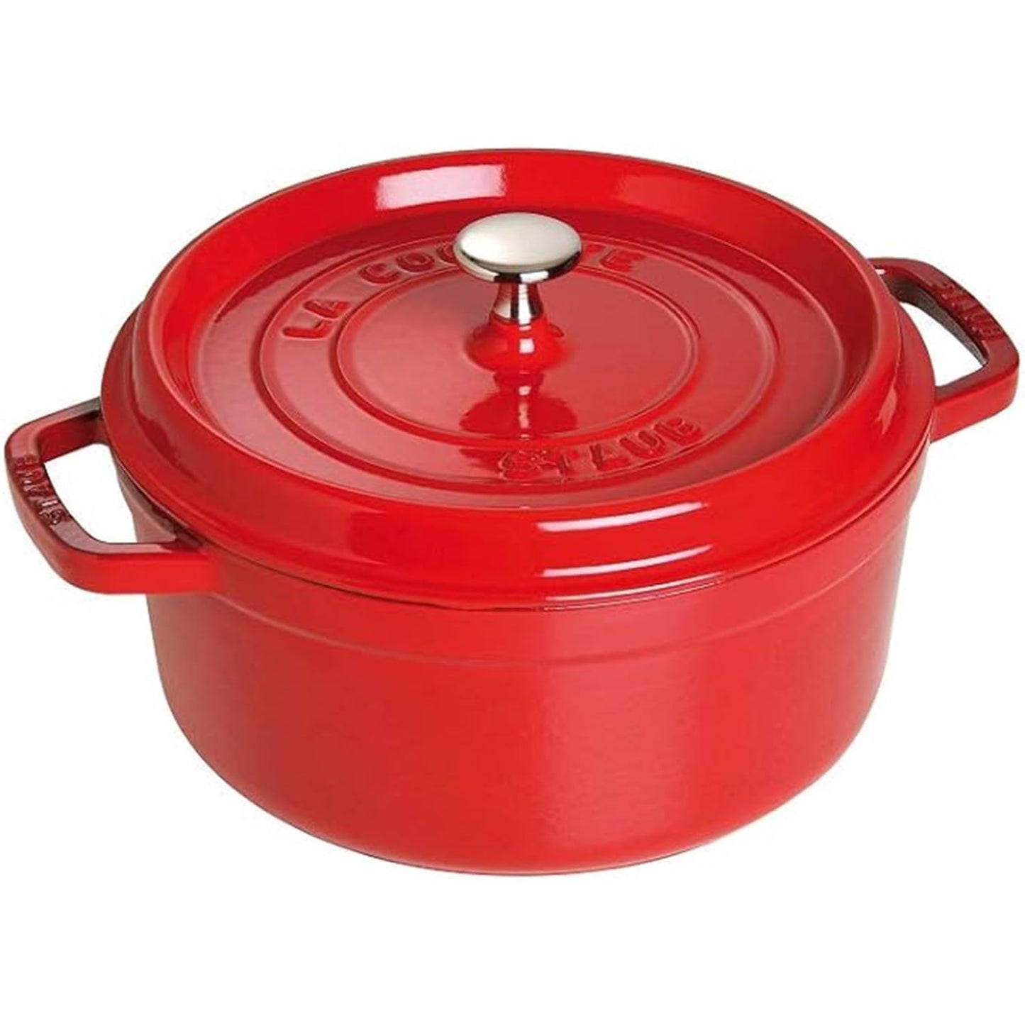 Cocotte Bräter für alle Herdarten, 26 cm Kirschrot