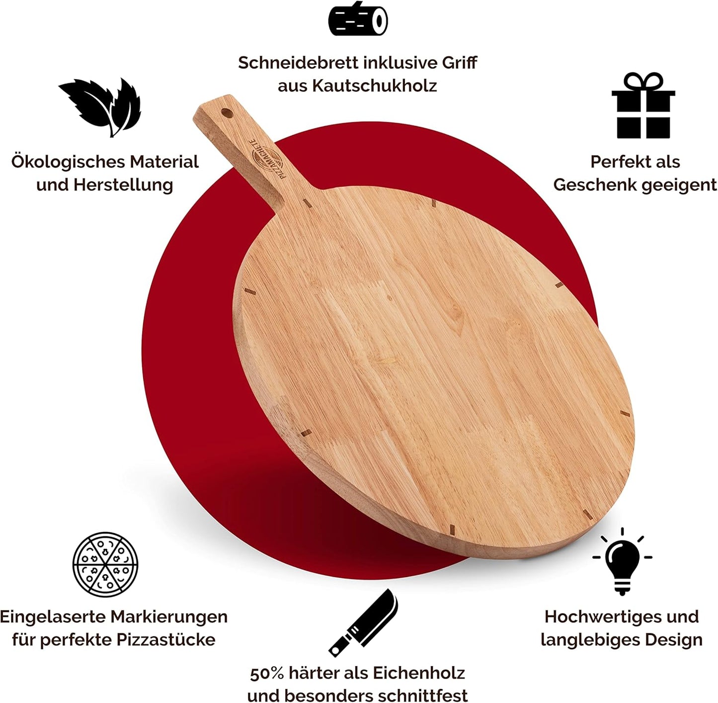 2-teiliges Pizzateller-Set