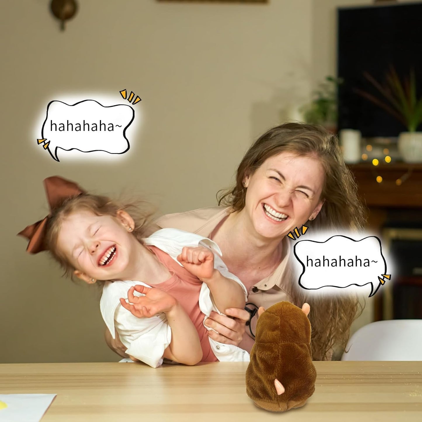 Sprechendes Hamster Stofftier für Kinder