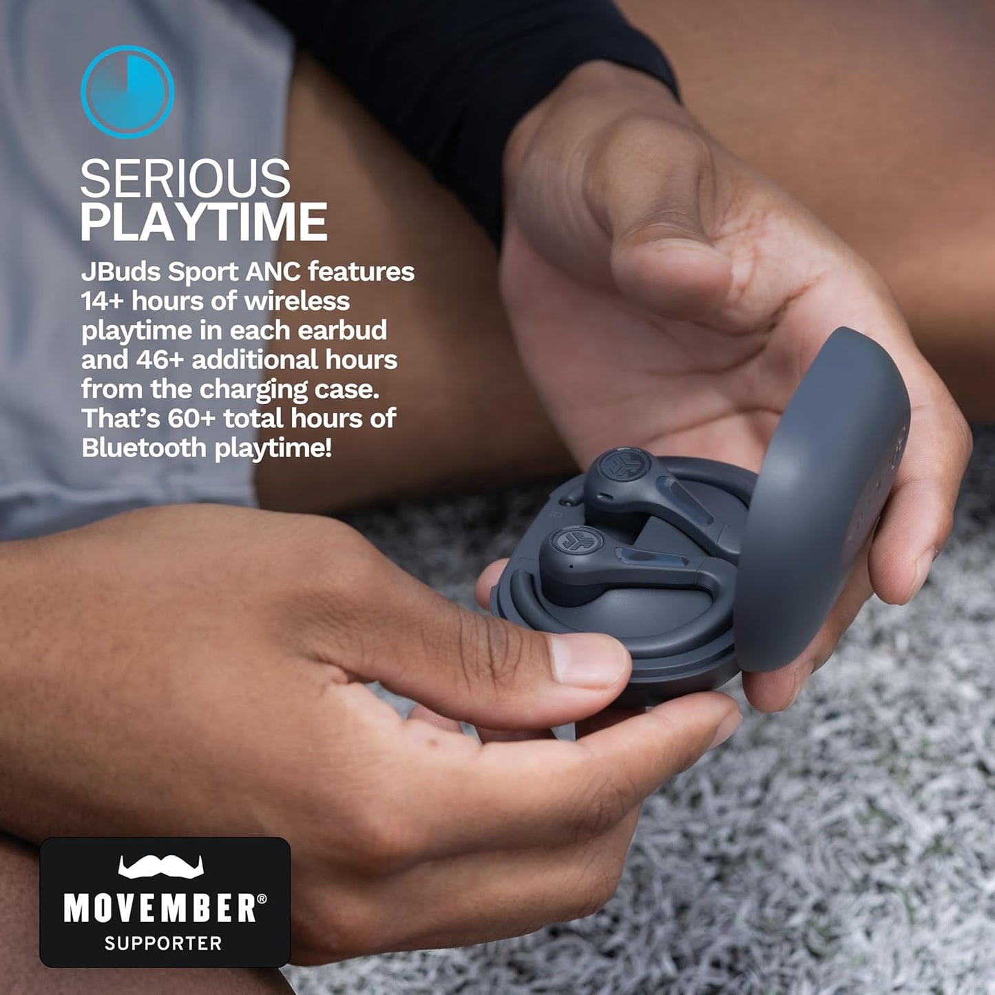 JBuds Air Sport, Sport ANC 4 Schwarz