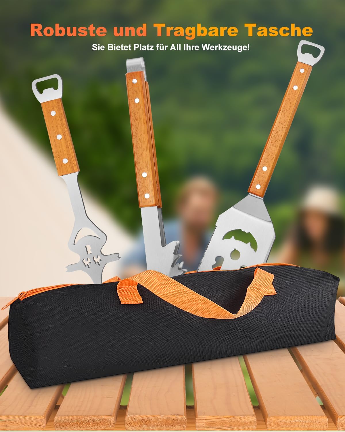 Grillbesteck Set