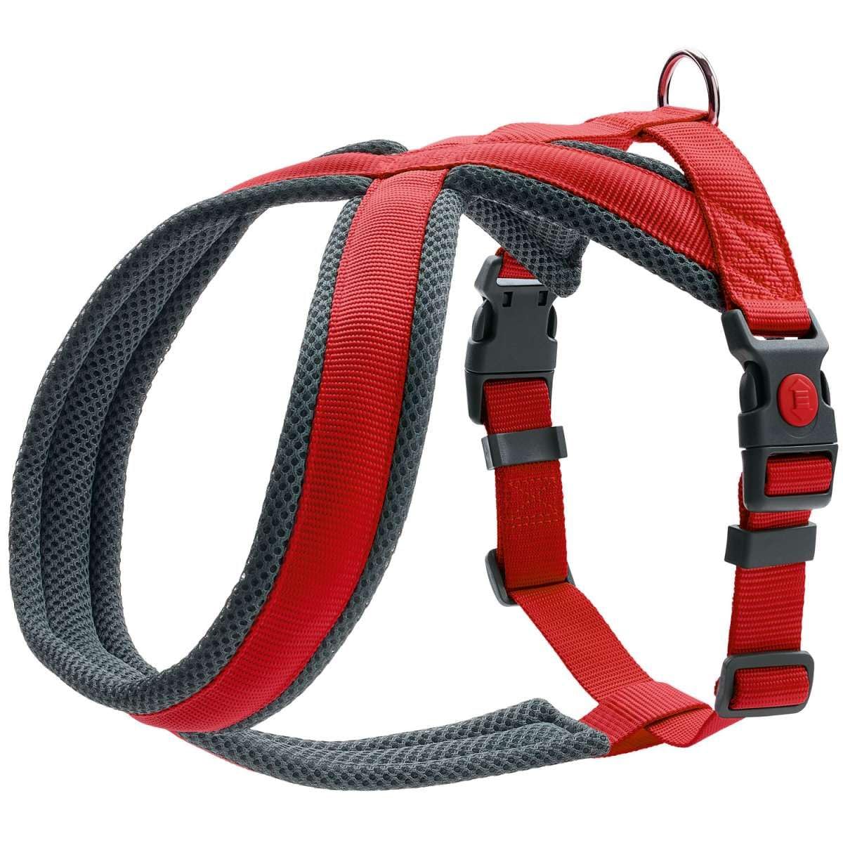 Geschirr London Comfort, rot M