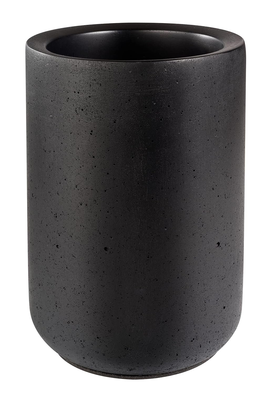 Flaschenkühler Element, glatt Beton Schwarz