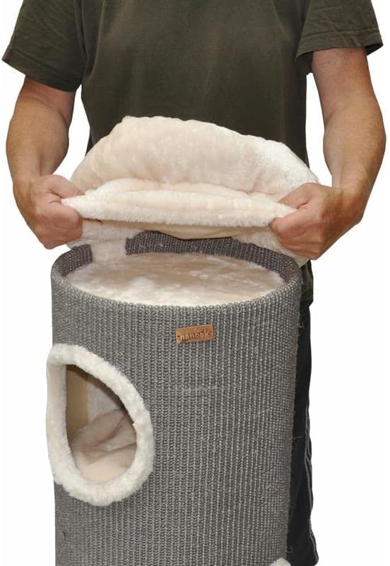 Liegemulde für Kratztonnen, beige