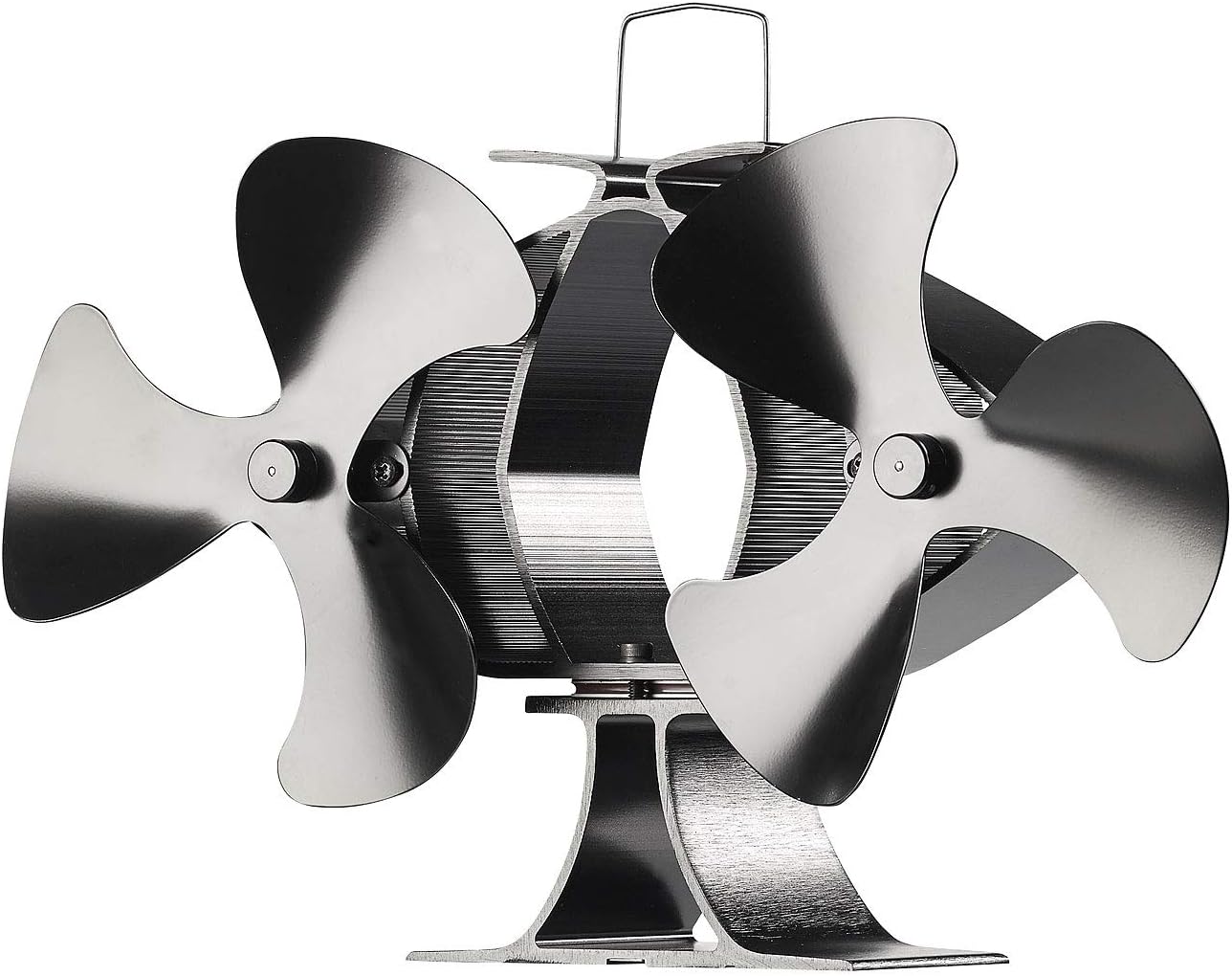 Stromloser Kaminofen-Doppel-Ventilator