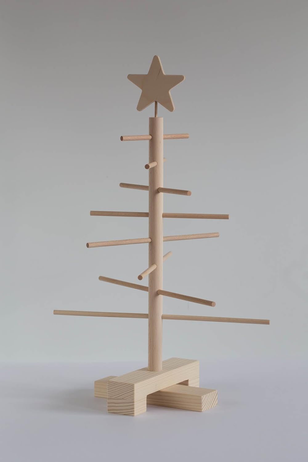 Weihnachtsbaum aus Holz, 28.0 x 28.0 x 45.0 cm