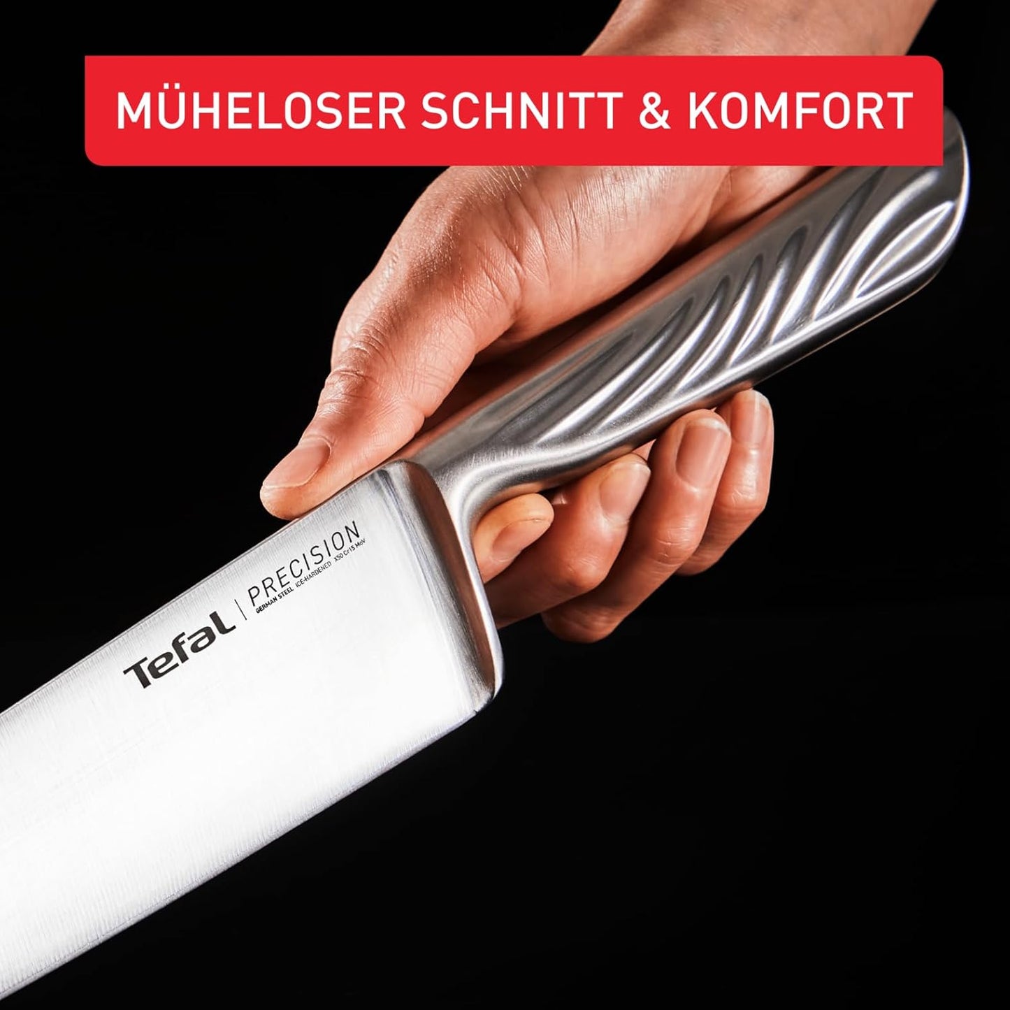 Precision Santokumesser mit Eishärtungstechnologie, Santokumesser 16,5 cm