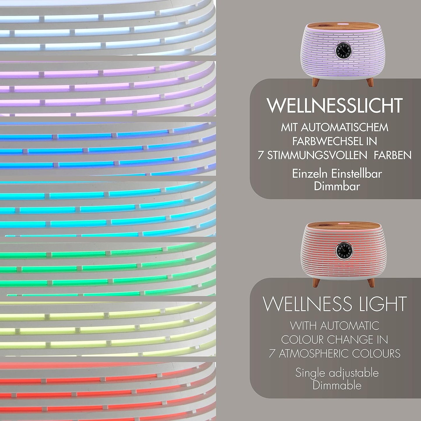 Aroma Diffuser Luftbefeuchter, 400 ml