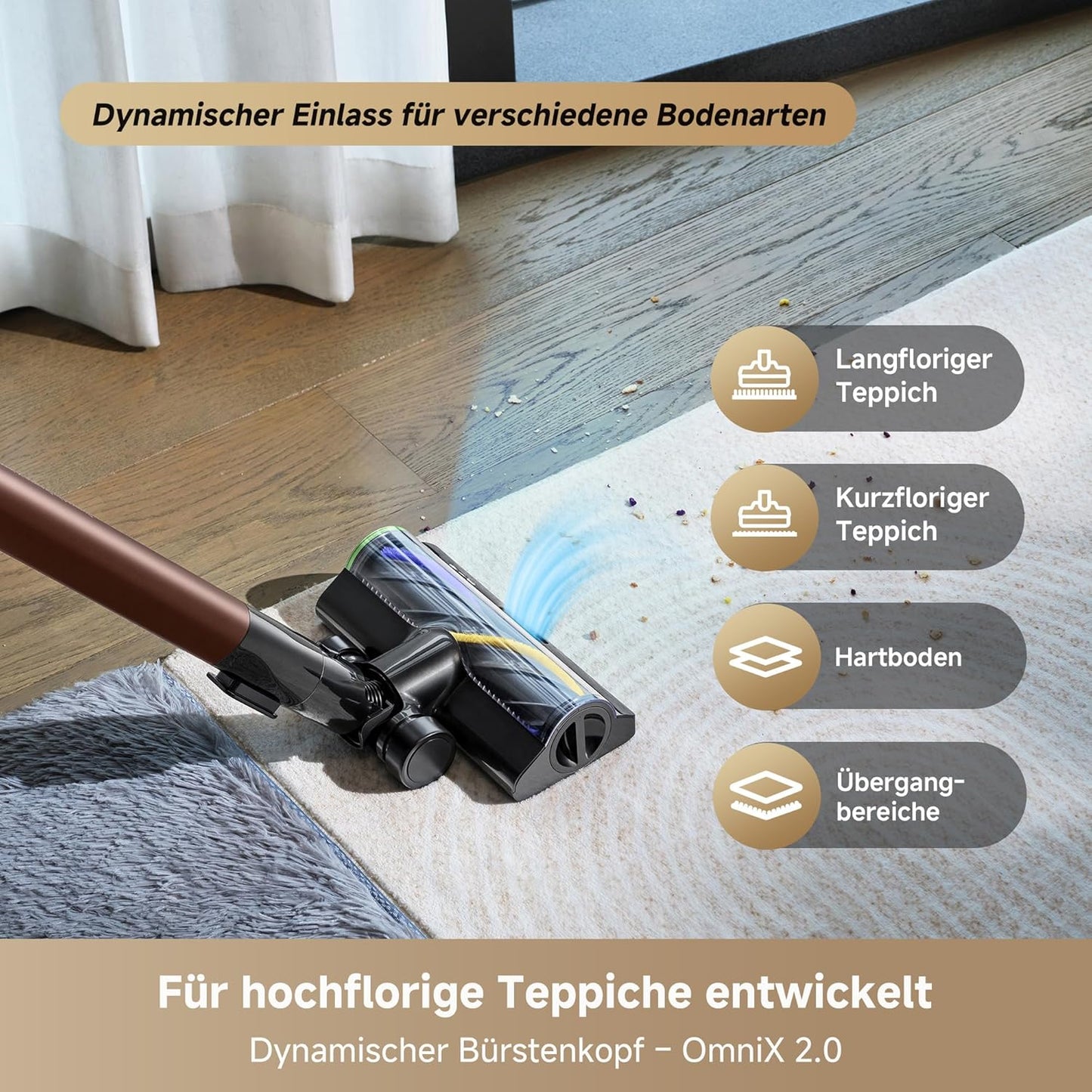 Akkustaubsauger V30 für Tierhaare & Teppiche, V30