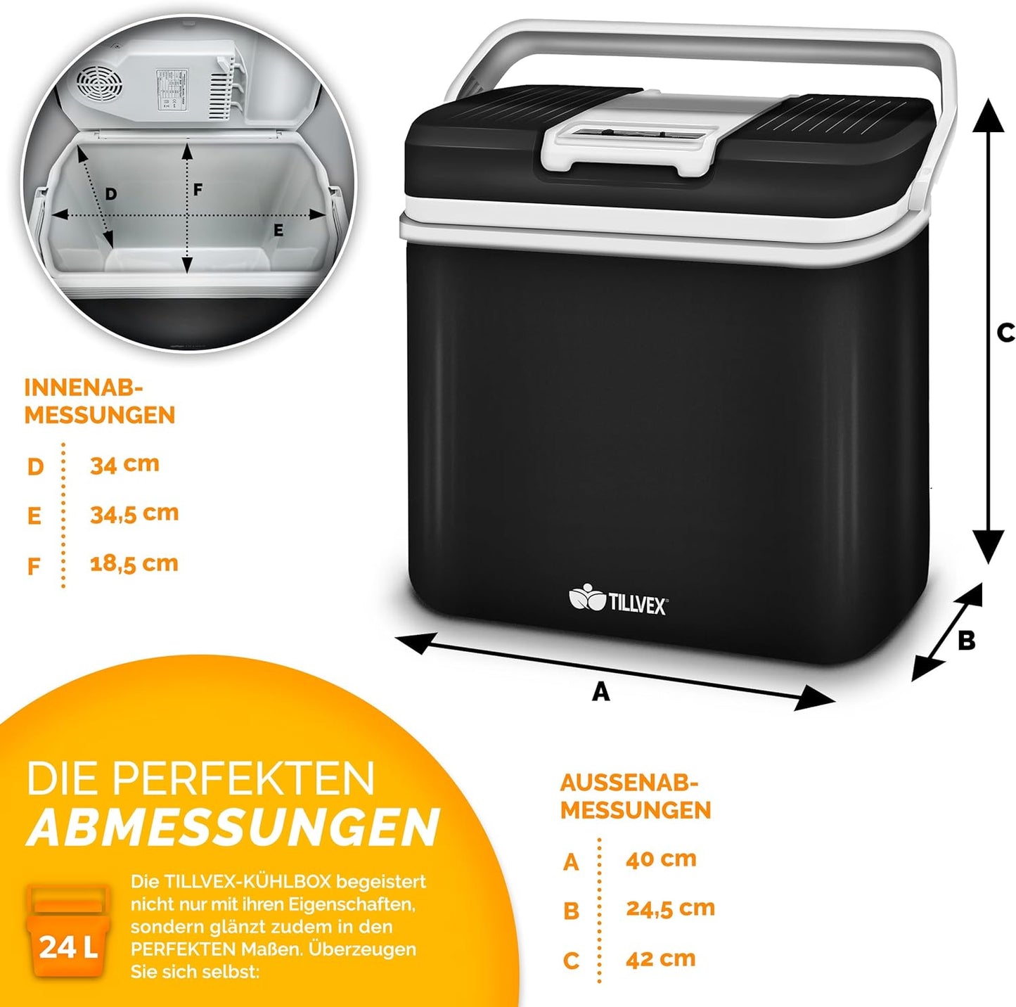 Elektrische Thermobox, Anthrazit