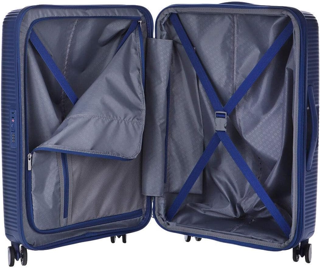 Hartschalenkoffer Soundbox, Blau (Midnight Navy) Spinner M (67 cm - 81 L) Soundbox