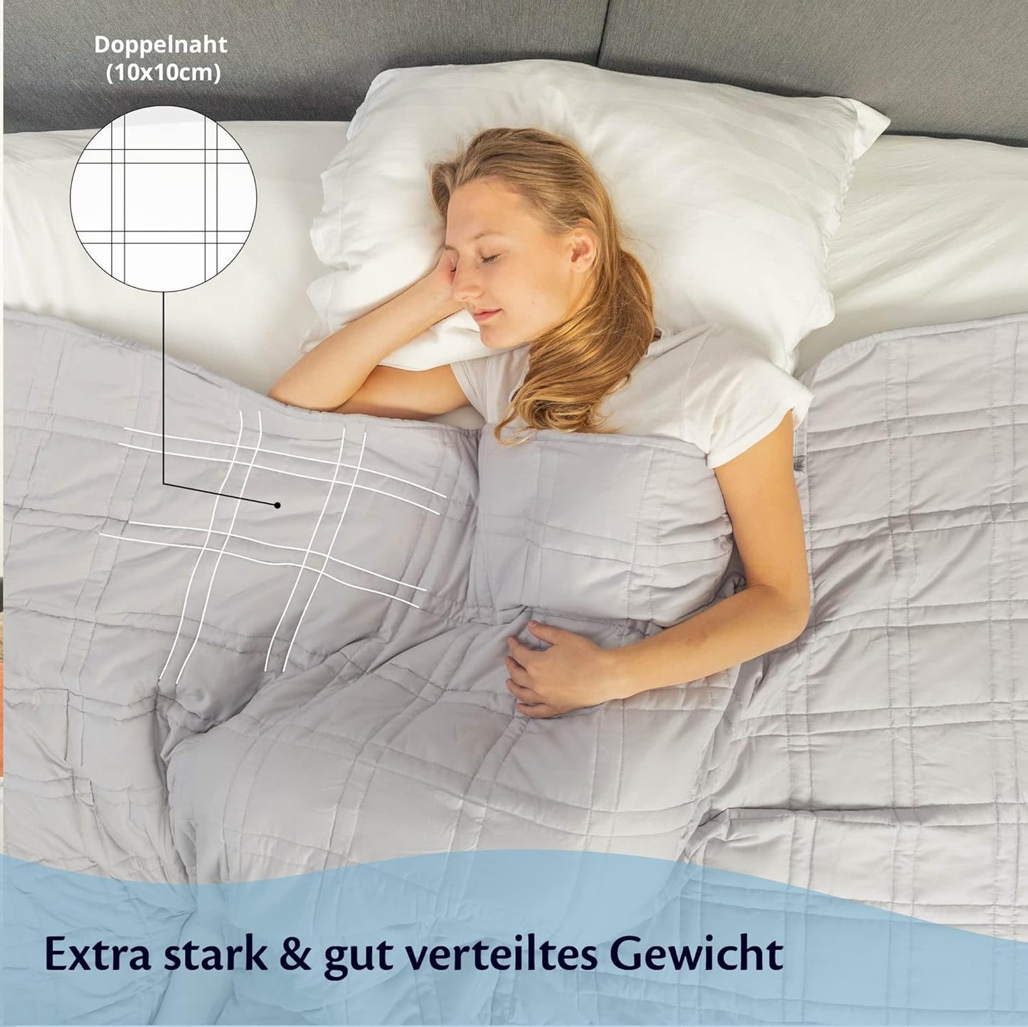 Gewichtsdecke, 135x200 7.0 Kilogramm
