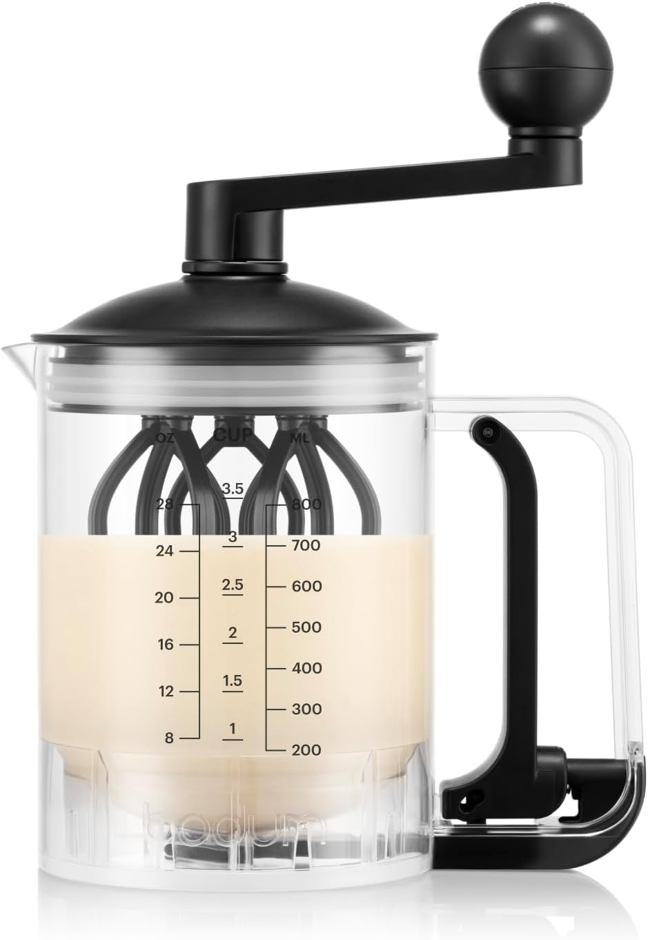 Pfannkuchenmixer, 28Oz Schwarz