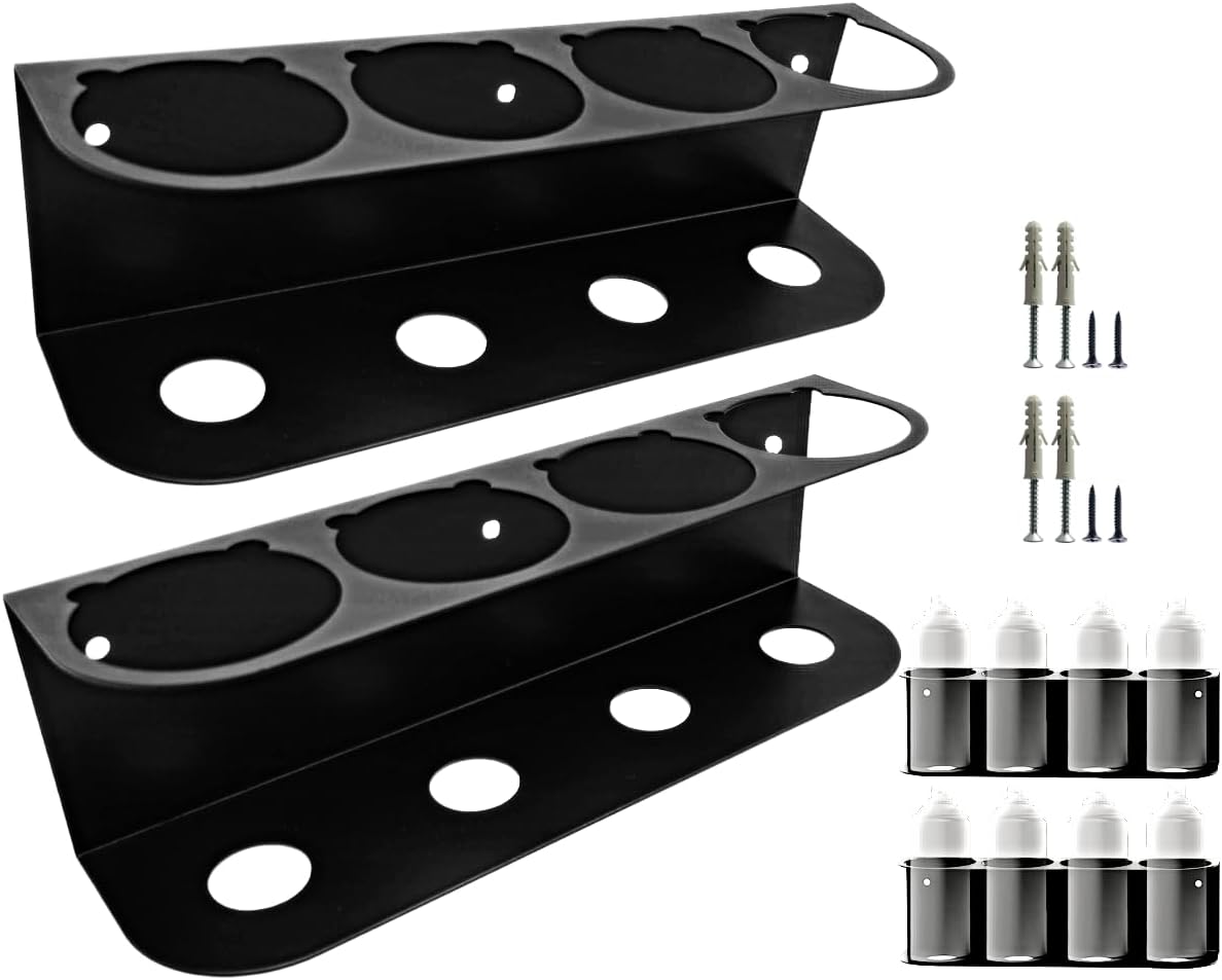 Dosenhalter für Sprühflaschen (2 Stück), 2 Stück ohne Magnet