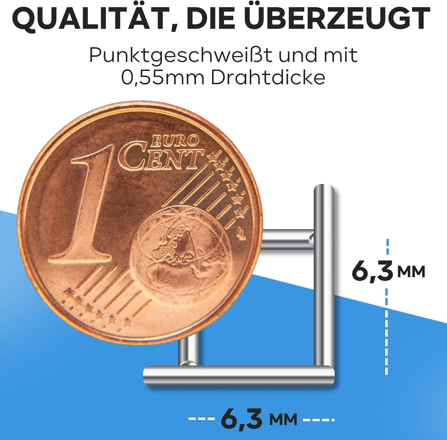 Volierendraht feinmaschig 6x6 mm (12m x 1m), 12m x 1m