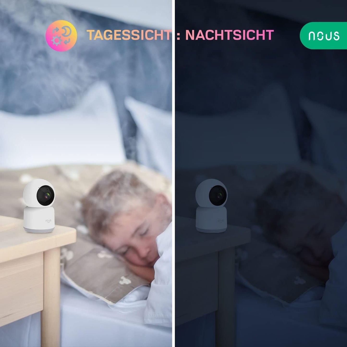 WiFi Überwachungskamera für Innenräume