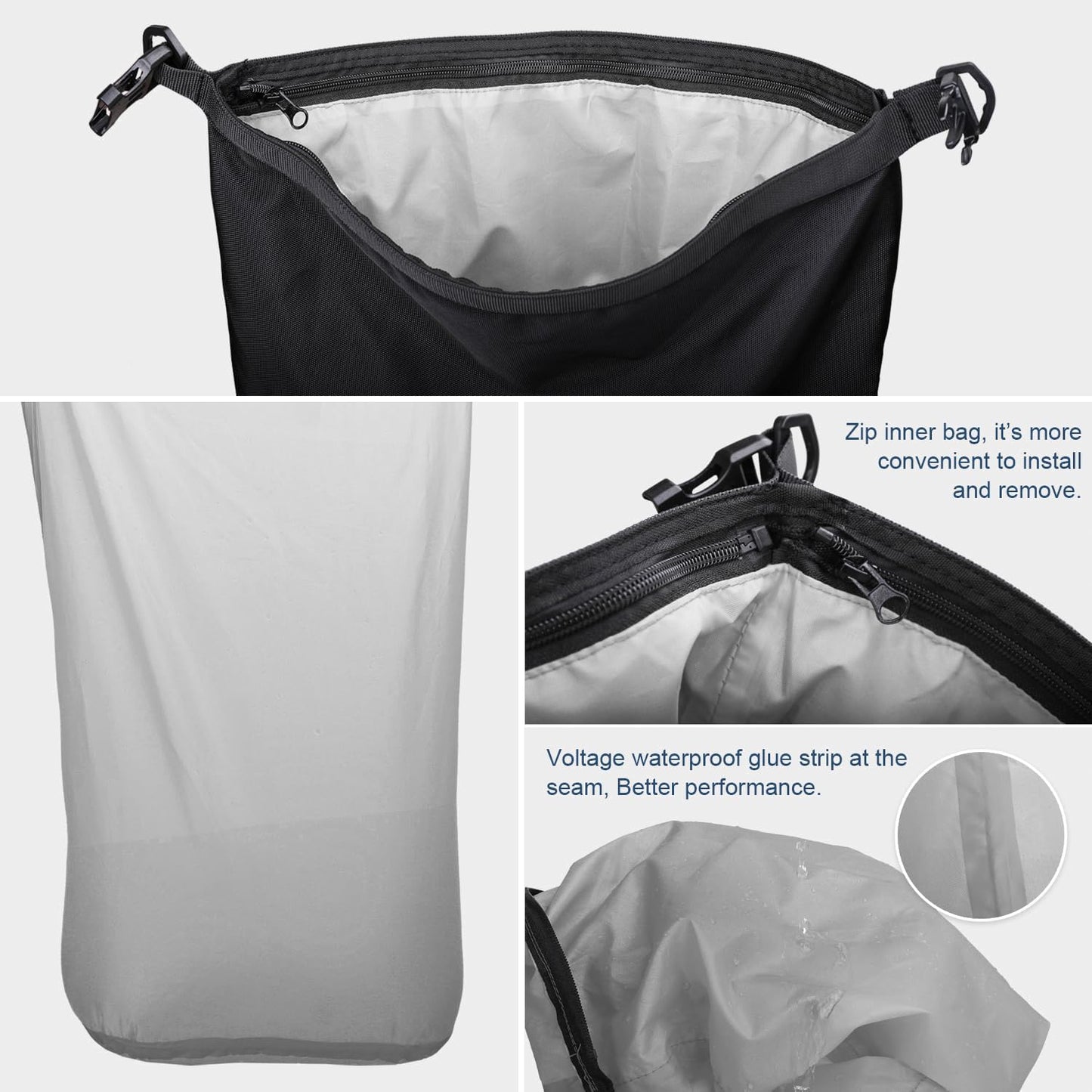 Multifunktionale Motorradtasche 20L, Gelb-20l