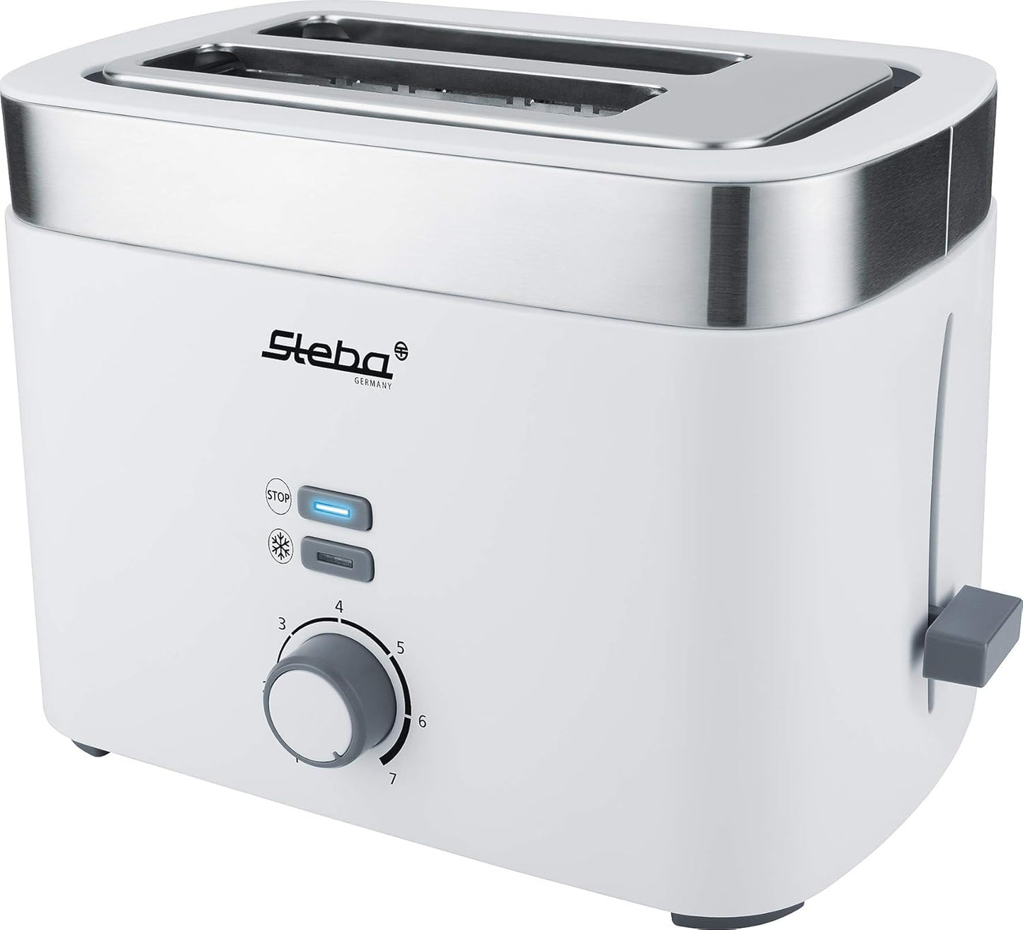 Doppel-Schlitztoaster mit 7 Bräunungsstufen