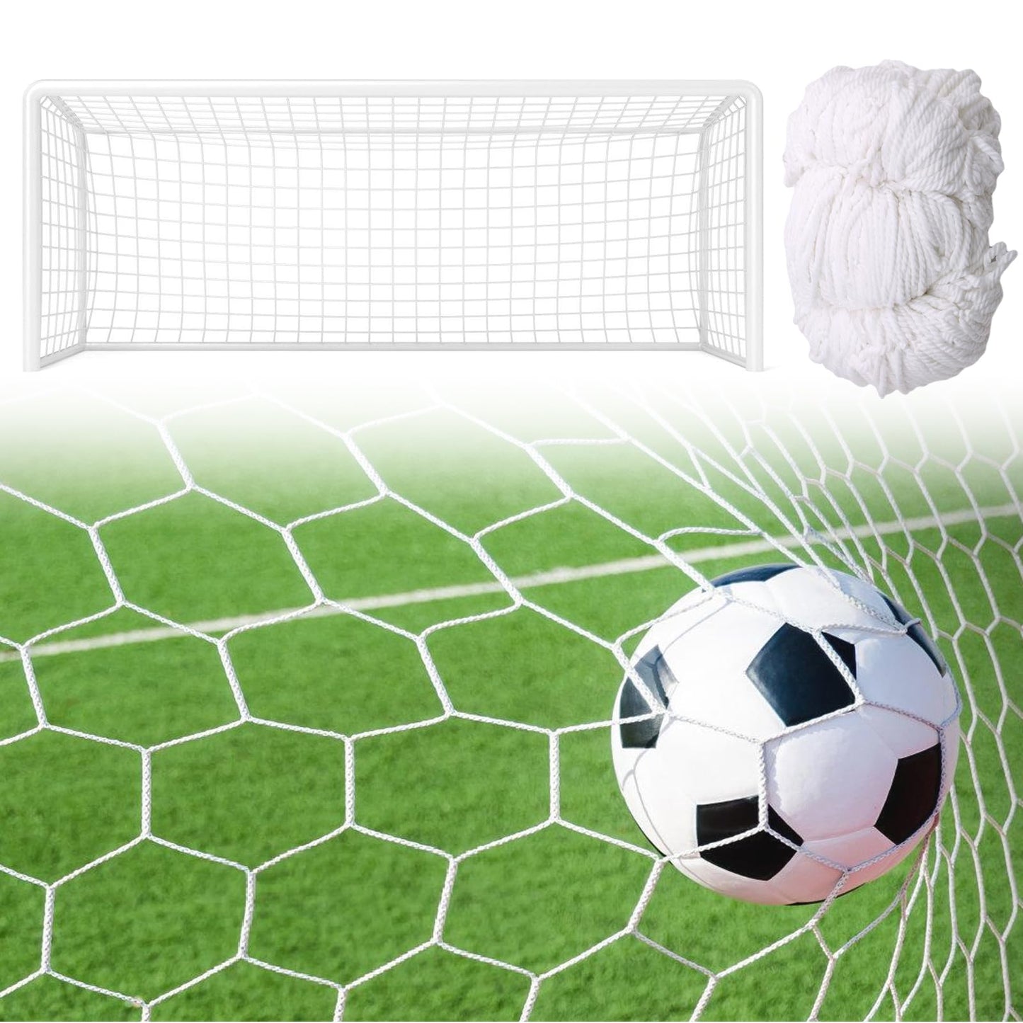 Fussballtornetz 180x120cm, reissfest