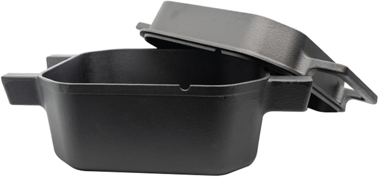 233378 Square Dutch Oven mit Deckel, 6,5L/7Qt