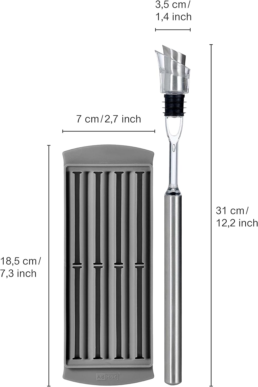 IB04 Kühlstab-Ausgiesser Icepour, Kühlstab/Ausgiesser