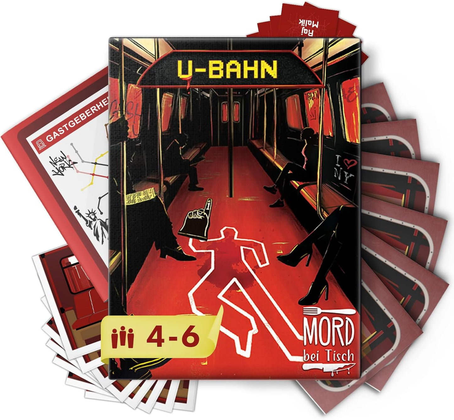 Krimidinner:  Der U-Bahn Fall