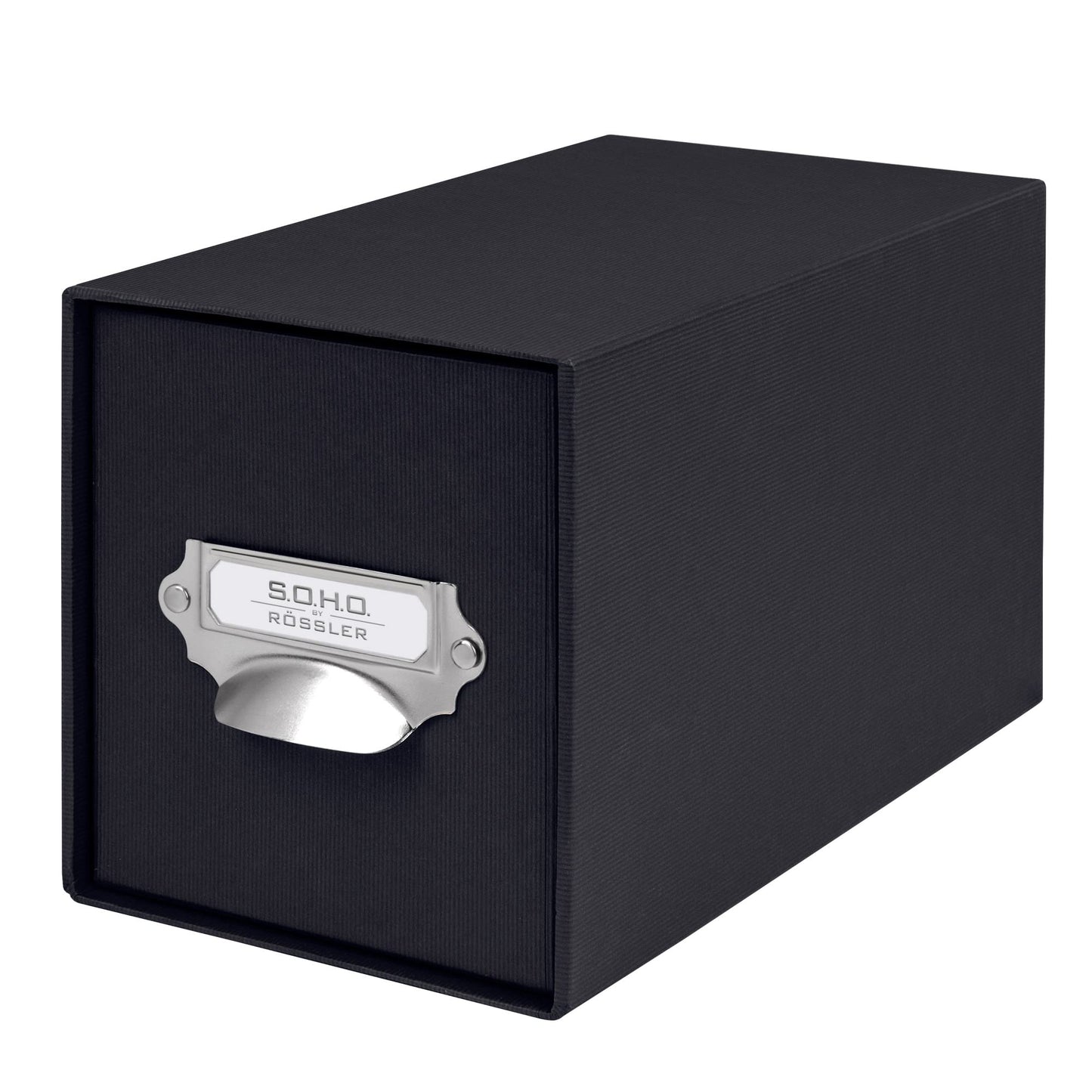 Soho CD-Schubladenbox, Schwarz