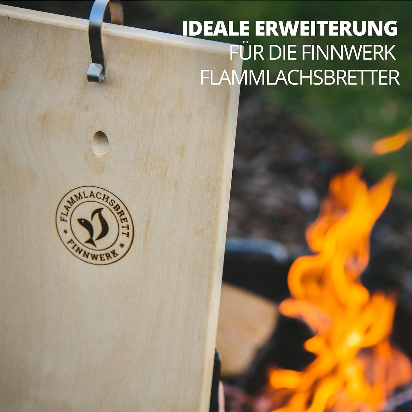 2 x Flammlachsbretter, Ersatzbretter Zubehör