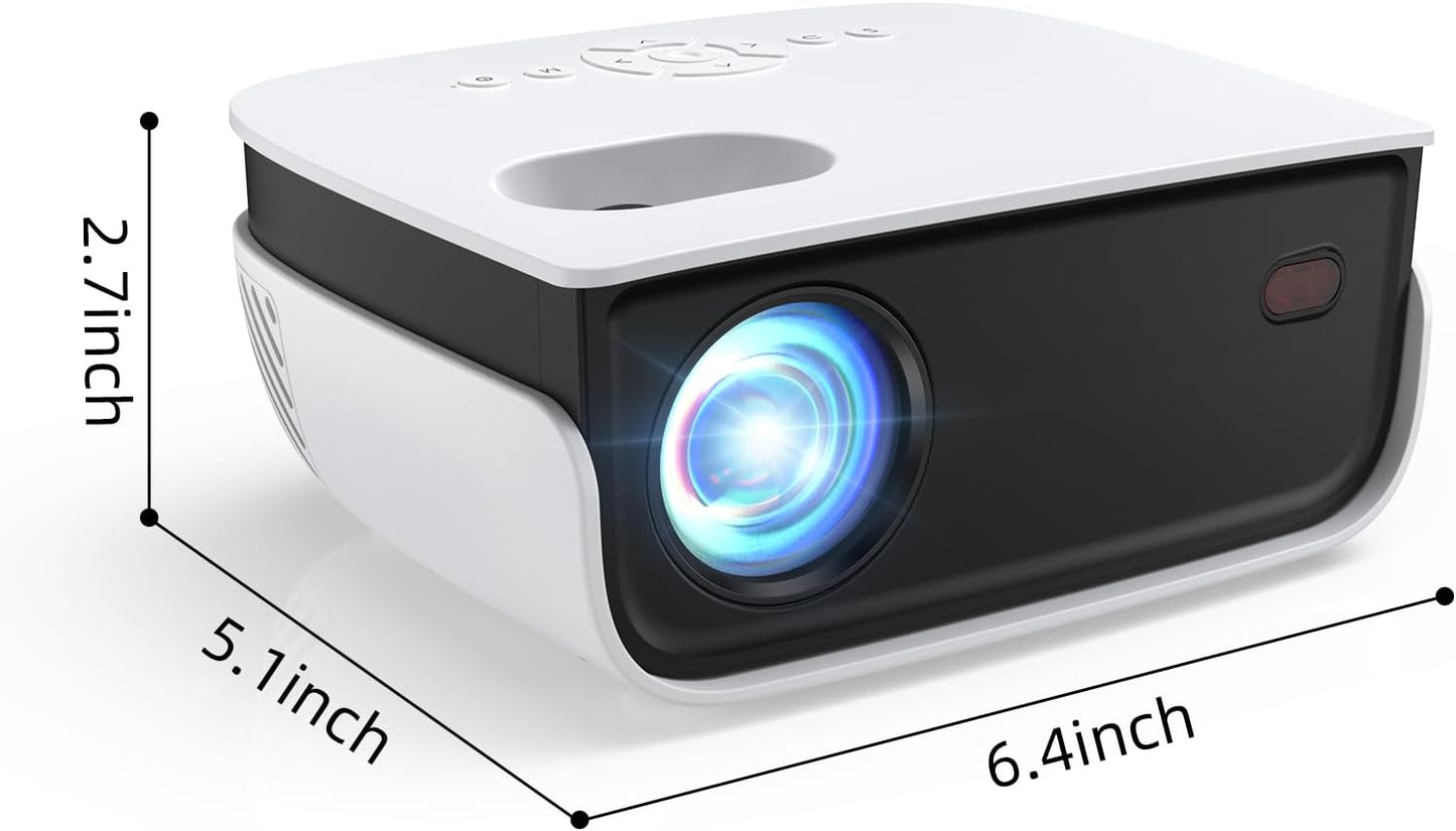 Mini Beamer 7500L Full HD 1080P, 7500 Lumens