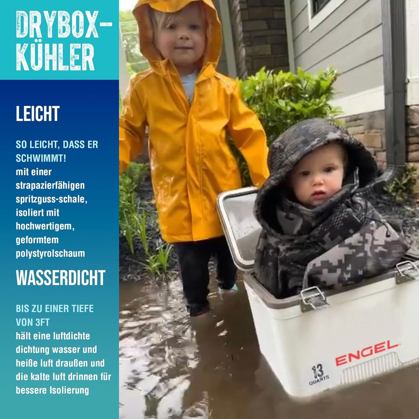 Tragbare Kühlbox, Eismango 19 Quart