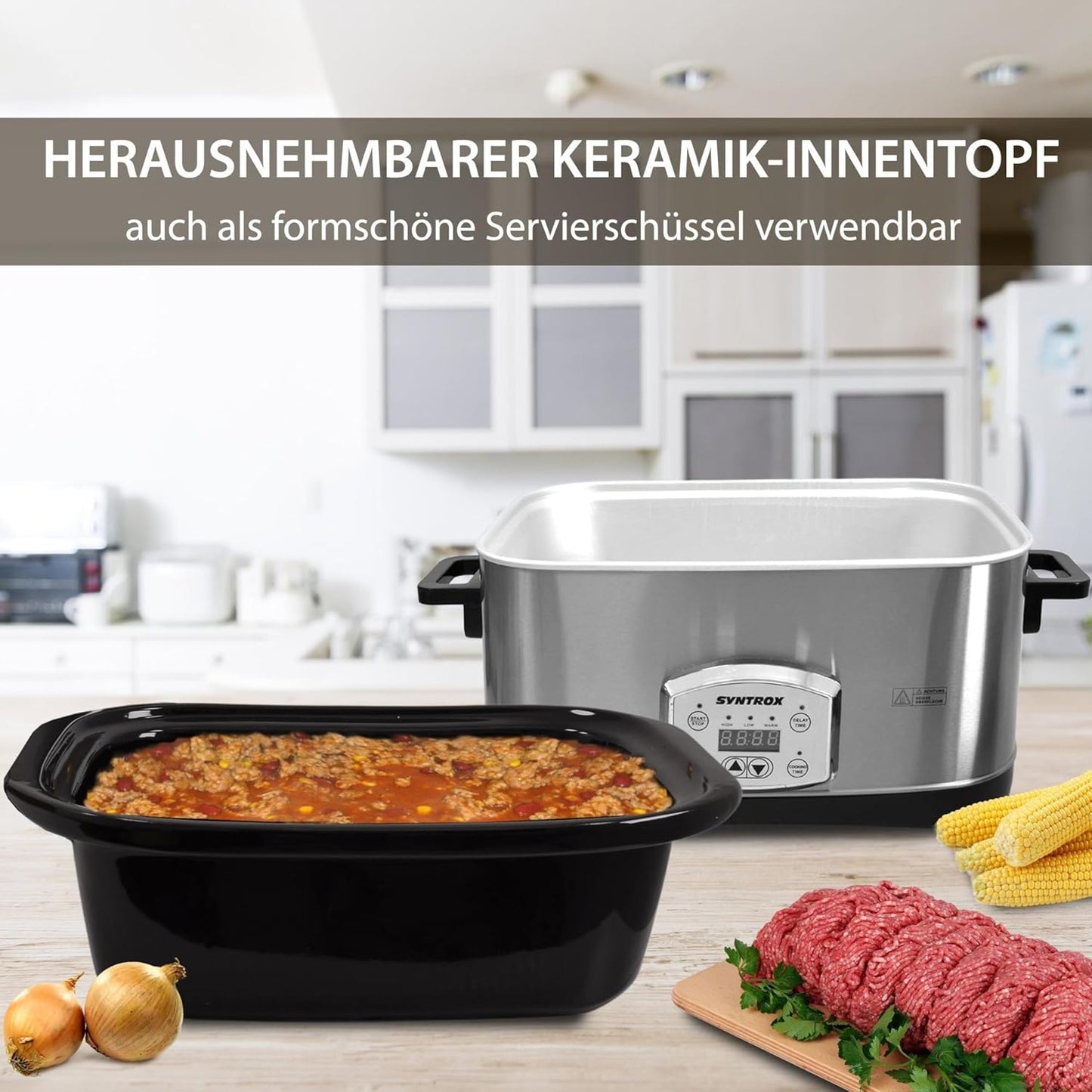 Slow Cooker, 7.5 Liter